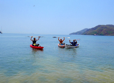 Kayaking and Snorkeling