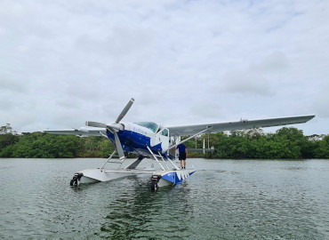 Panama Canal by Private Seaplane